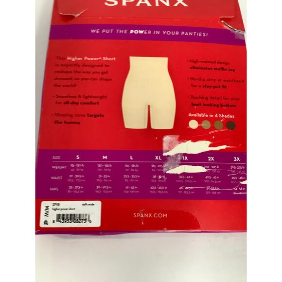 Spanx seamless Higher power shorts. B145 size medium - Picture 3 of 3